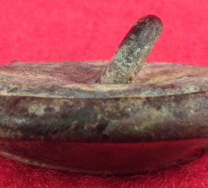 Confederate "Lined" Artillery Button